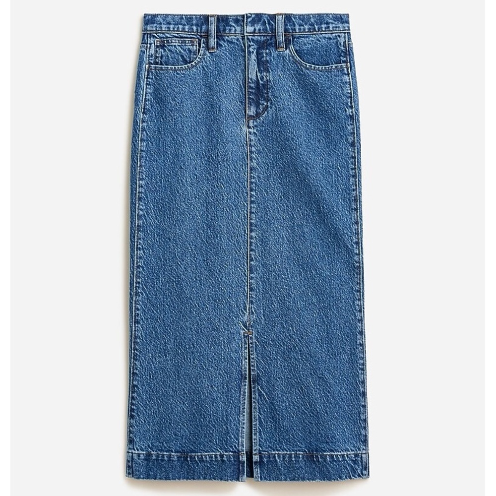 J. Crew Blue Denim Skirt